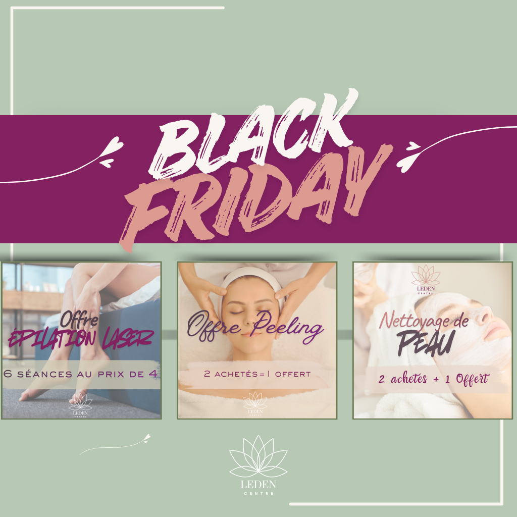 LEDEN Centre Offres et promotions du black friday