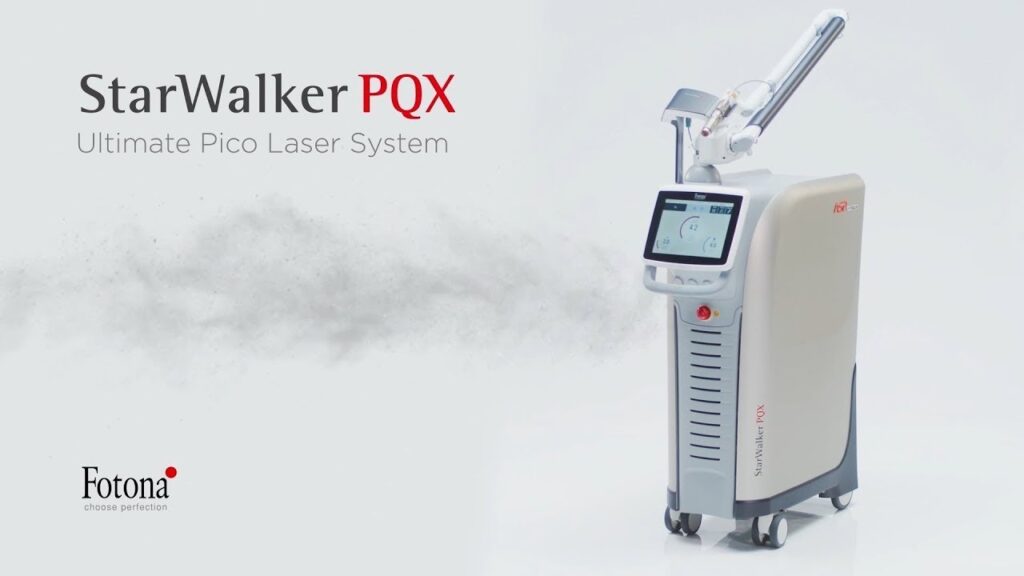 au centre Leden nous utilisons la machine starwalker de la marque Fotona spécialisée dans le détatouage